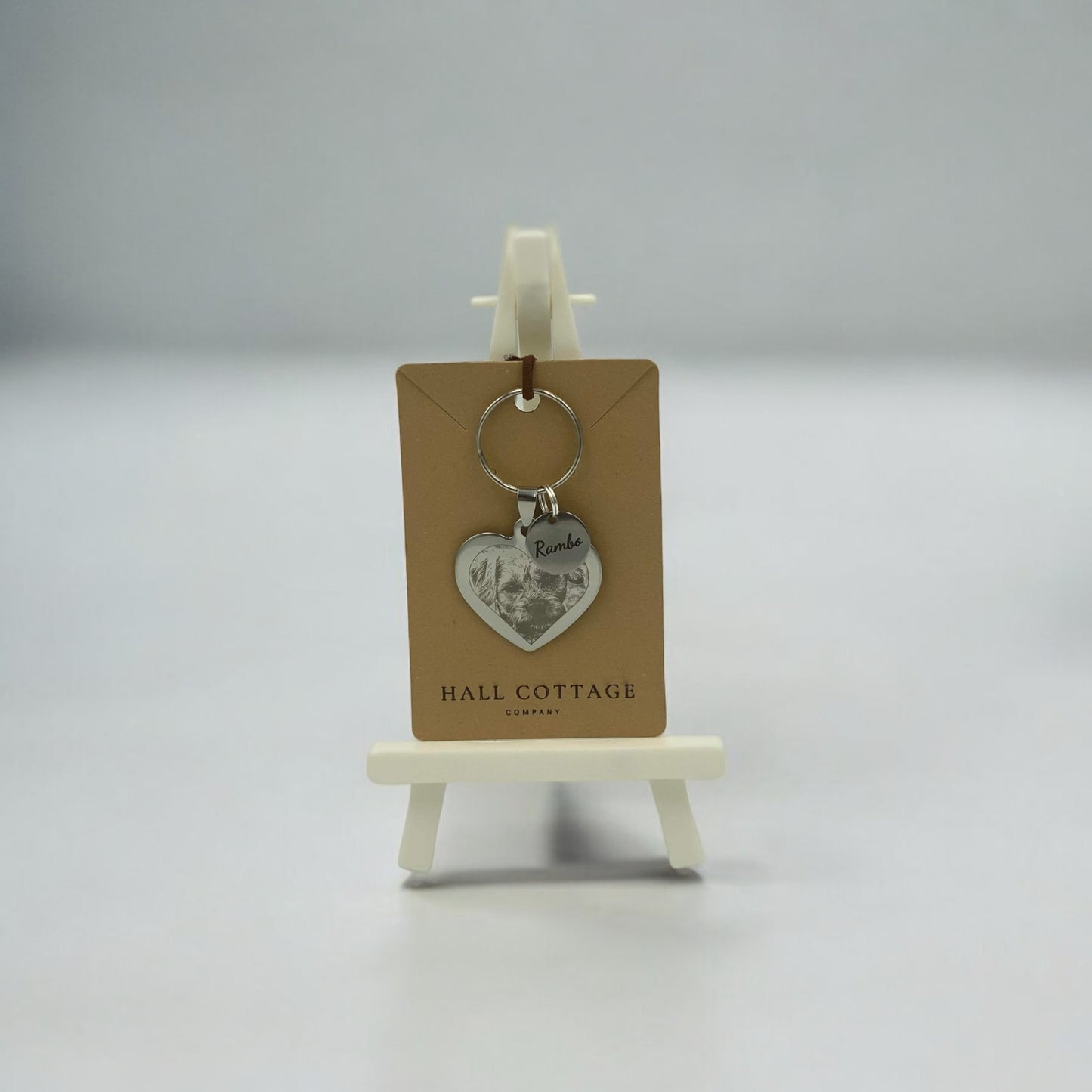 Loved One Name & Photo Keyring - Hall Cottage Company