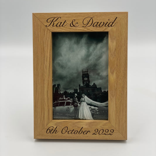 Engraved Photo Frame